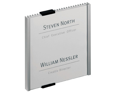 Durable Türschild "Info Sign" silber 149 x 148,5 mm