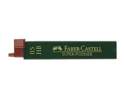 Faber-Castell Feinminen "Super-Polymer" 0,5 mm HB 12St.