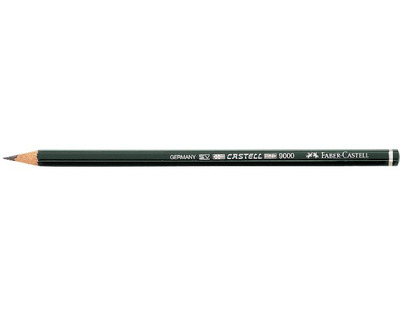 Faber-Castell Bleistift "Castell 9000" 5H 2,0 mm