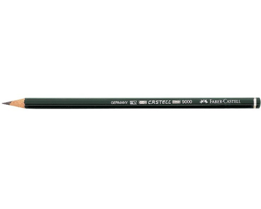Faber-Castell Bleistift "Castell 9000" 5H 2,0 mm