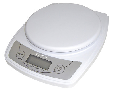 Genie Briefwaage "3606EDS" schwarz 5.000g