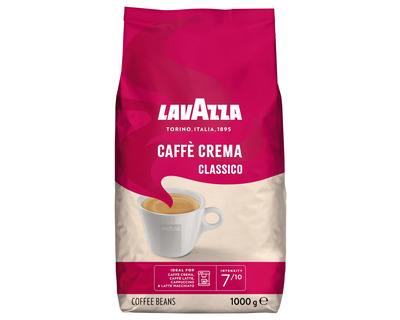 Lavazza Kaffee "Crema Classico" Arabica & Robusta ganze Bohnen 1.000g