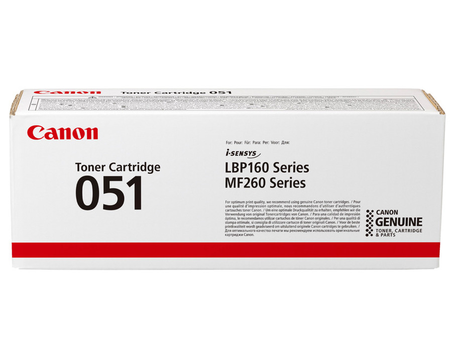 Canon Toner Cartridge 051 schwarz 1.700 Seiten