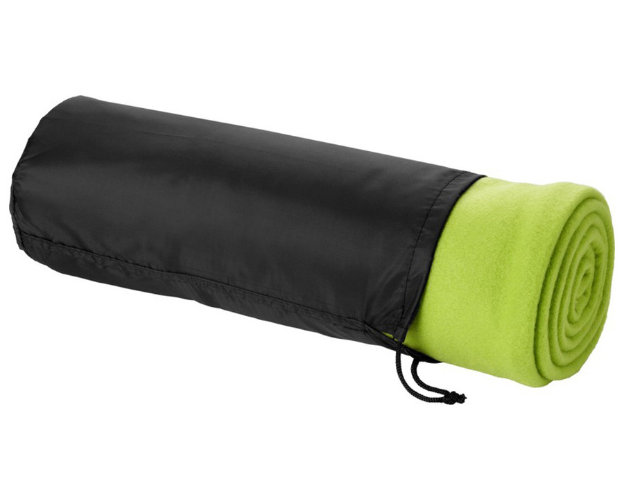 Fleecedecke "Huggy" limone 150 x 120 cm