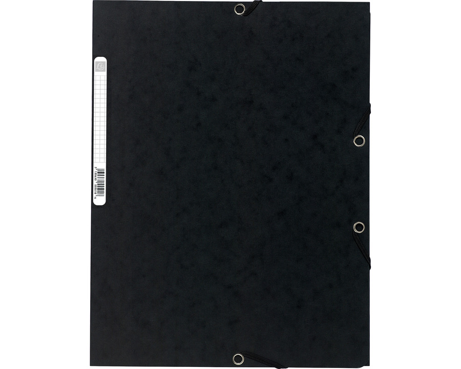 Exacompta Eckspannermappe A4 "Nature Future" schwarz