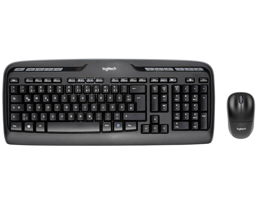 Logitech Desktop-Set "MK330" schwarz