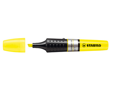 Stabilo Textmarker "Luminator" gelb 2-5 mm