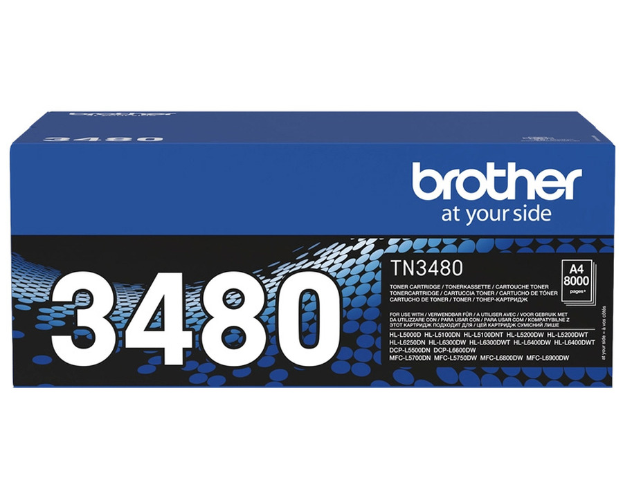Brother Toner TN-3480 schwarz 8.000 Seiten