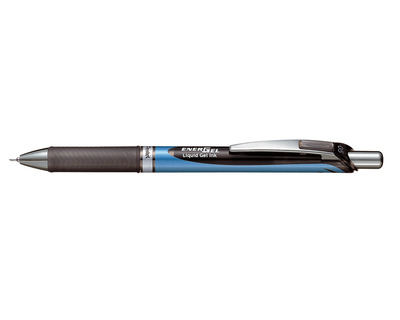 Pentel Gelroller "EnerGel BLN75" schwarz 0,25 mm