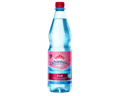 Lichtenauer Mineralwasser "Pur" ohne Kohlensäure 1,0 Liter 12St.
