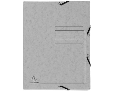 Exacompta Eckspannermappe A4 "Colorspan" grau