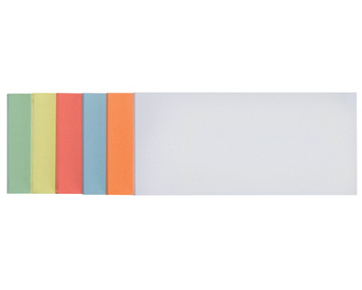 Franken Moderationskarten Rechteck sortiert 9,5 x 20,5 cm 500St.