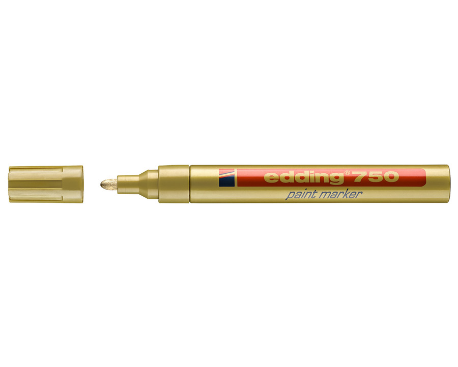 Edding Lackmarker 750 gold 2-4 mm Rundspitze
