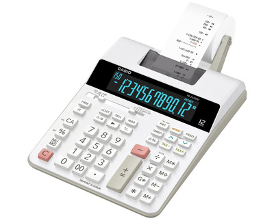 Casio Tischrechner "FR-2650RC" weiß 12-stellig