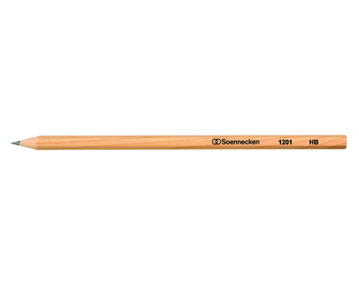 Soennecken Bleistift 1201, natur HB 2,0 mm