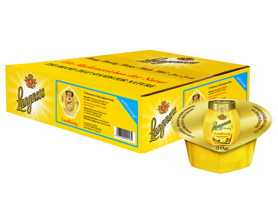 Langnese Honig "Landhonig" 20g 72St.