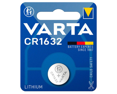 Varta Knopfzelle "Lithium Coin" CR1632 3V 140mAh