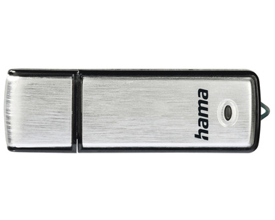 Hama USB-Stick 2.0 "Fancy" silber 16GB