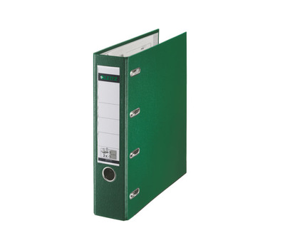 Leitz Doppelordner PP grün 75 mm