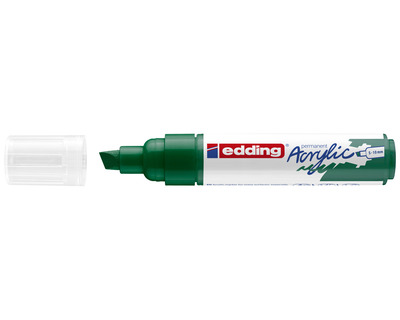 Edding Acrylmarker 5000 moosgrün matt 5-10 mm Keilspitze