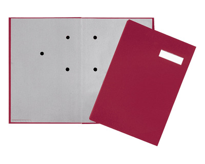 Pagna Unterschriftenmappe A4 rot 20 Fächer