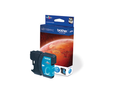 Brother Tintenpatrone LC-1100HYC cyan 750 Seiten