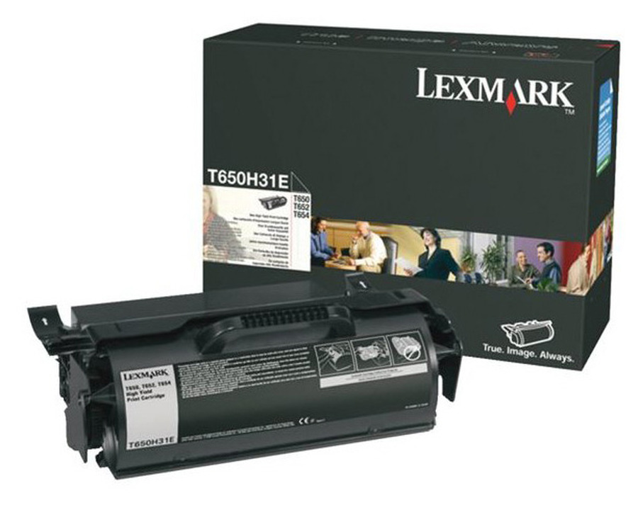 Lexmark Toner T650 schwarz 25.000 Seiten