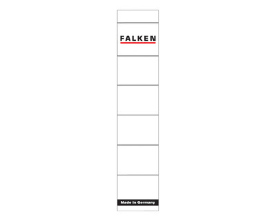 Falken Ordner-Rückenschilder weiß 36 x 190 mm 10Et.