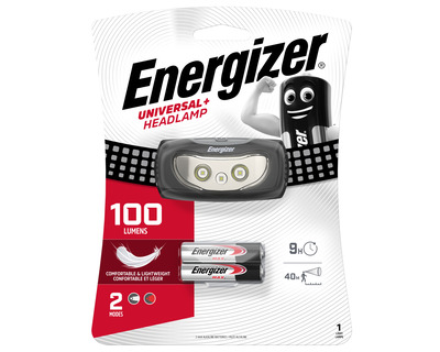 Energizer Stirnlampe "Universal Plus" schwarz