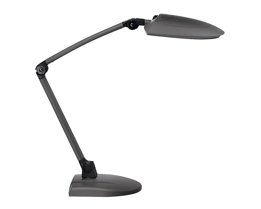 Alco LED-Tischleuchte 915 anthrazit/schwarz Stand- und Klemmfuß