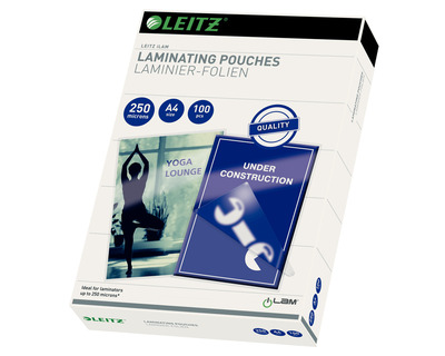 Leitz Laminierfolien "iLAM" A4 glänzend 250 my 100St.
