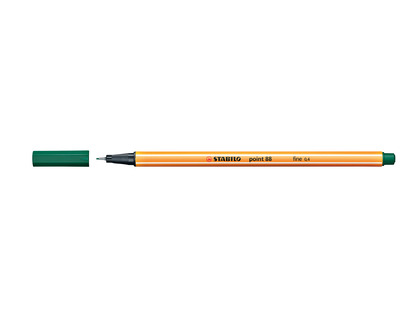 Stabilo Fineliner "Point 88" tannengrün 0,4 mm