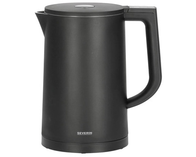 Severin Wasserkocher "WK3483" silber/schwarz 2.200 W