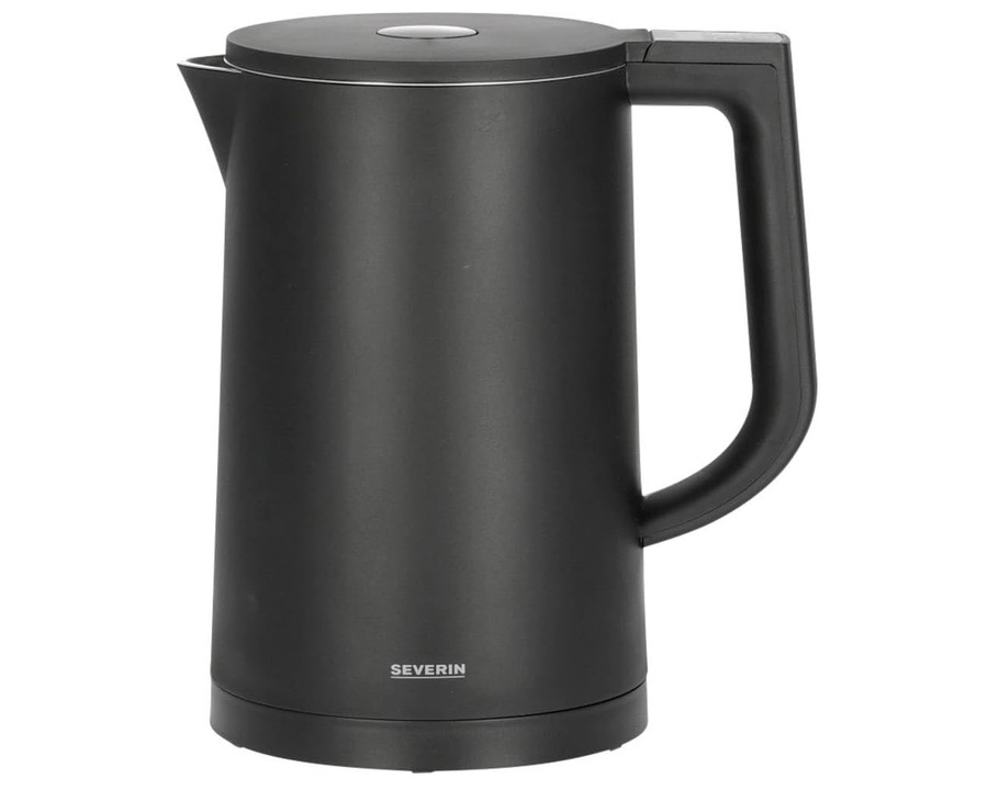 Severin Wasserkocher "WK3483" silber/schwarz 2.200 W