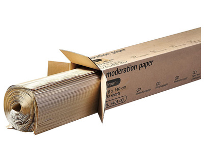 Legamaster Moderationspapier braun 116 x 140 cm 100Bl.
