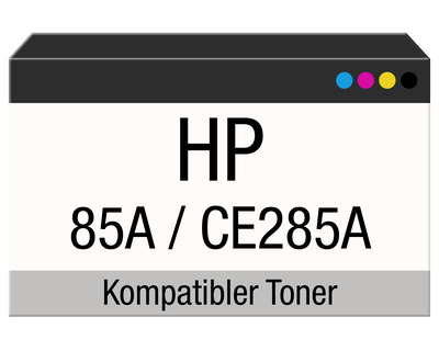 Rebuilt-Toner, HP 85A schwarz 3.200 Seiten