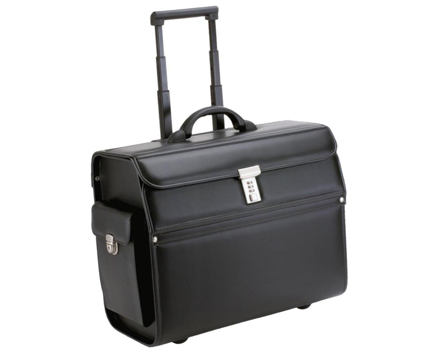 Alassio Trolley "Mondo" schwarz 455 x 365 x 225 mm