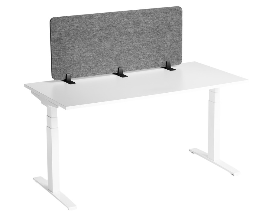 Durable Tischtrennwand "Effect" anthrazit 50 x 120 cm