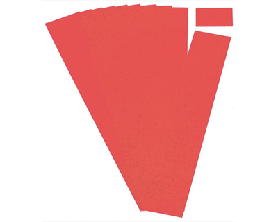 Ultradex Einsteckkarten "Planrecord" rot 40 x 32 mm 90St.
