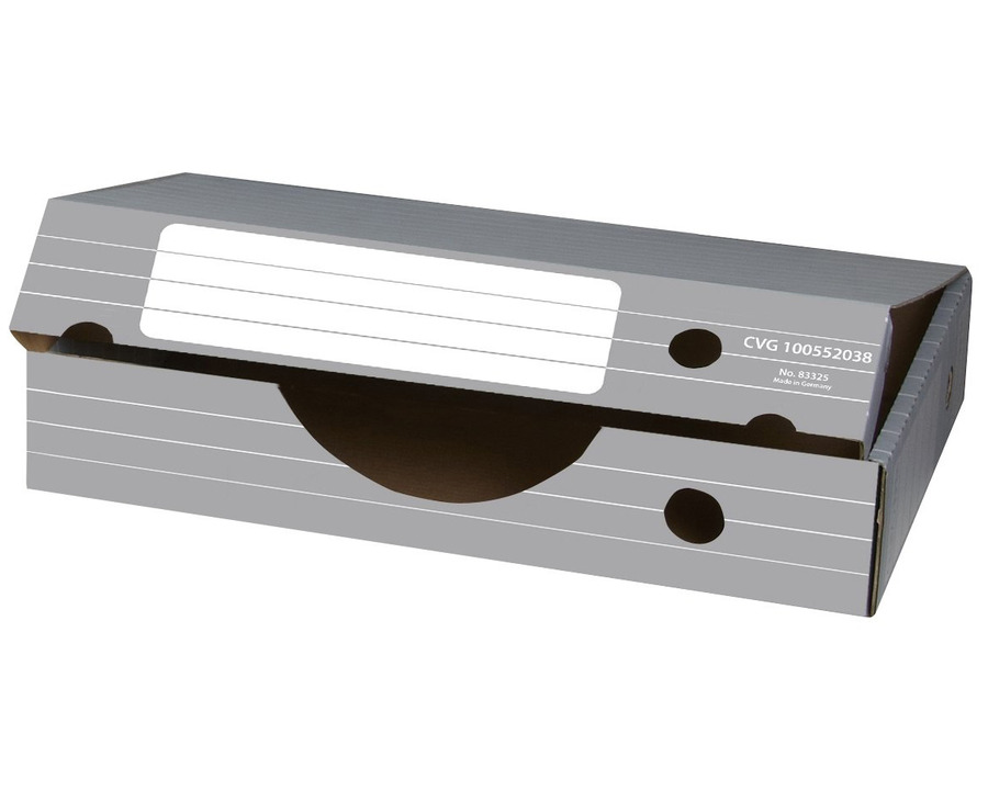 Elba Archivschachtel "Tric" A3 grau/weiß 450 x 340 x 88 mm