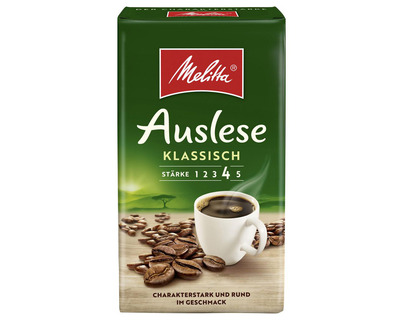 Melitta Kaffee "Auslese" Arabica & Robusta gemahlen 500g