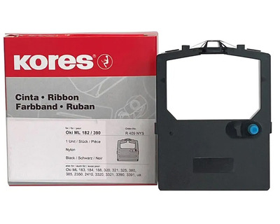 Kores Farbband, Nylon schwarz Oki ML182, ML390, ML3320