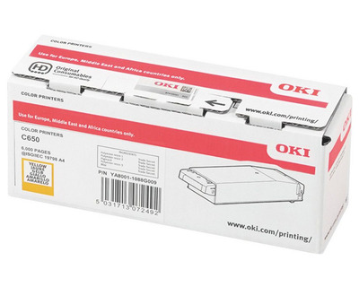 Oki Toner 09006129 gelb 6.000 Seiten