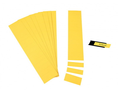 Ultradex Einsteckkarten gelb 60 x 32 mm 90St.