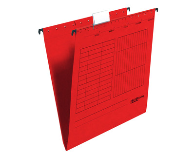 Falken Hängemappe "UniReg" rot
