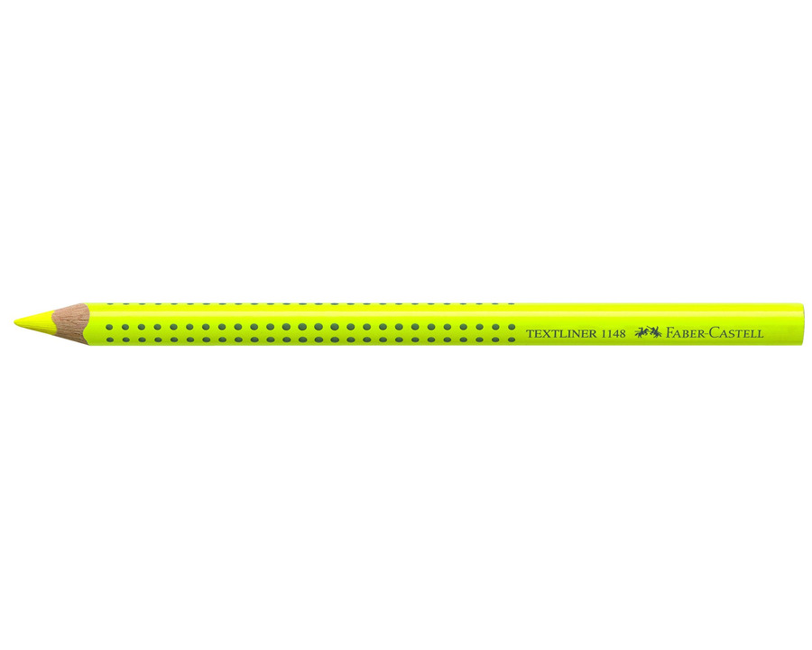 Faber-Castell Textmarker "Jumbo Grip Neon" gelb 5,4 mm