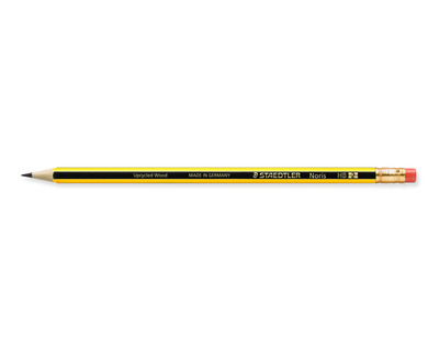 Staedtler Bleistift "Noris", mit Radierer HB 2,0 mm