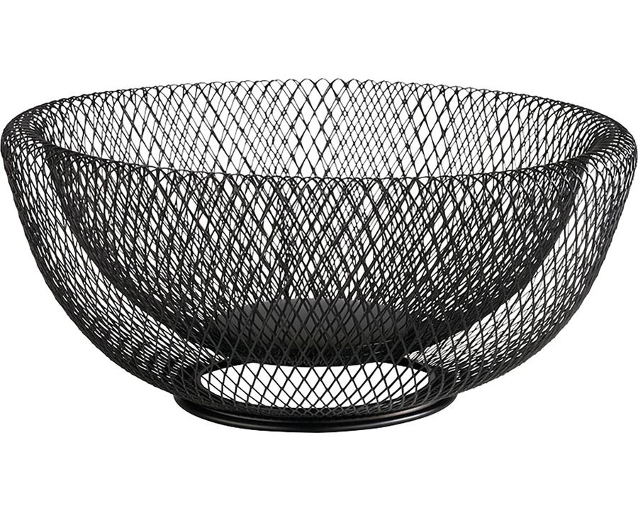APS Obstkorb "Wire" schwarz 31 cm