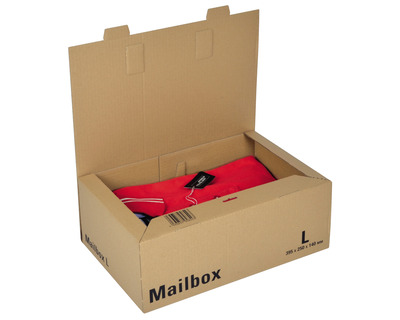 Colompac Versandkarton "Mailbox", Gr.L braun 395 x 250 x 140 mm