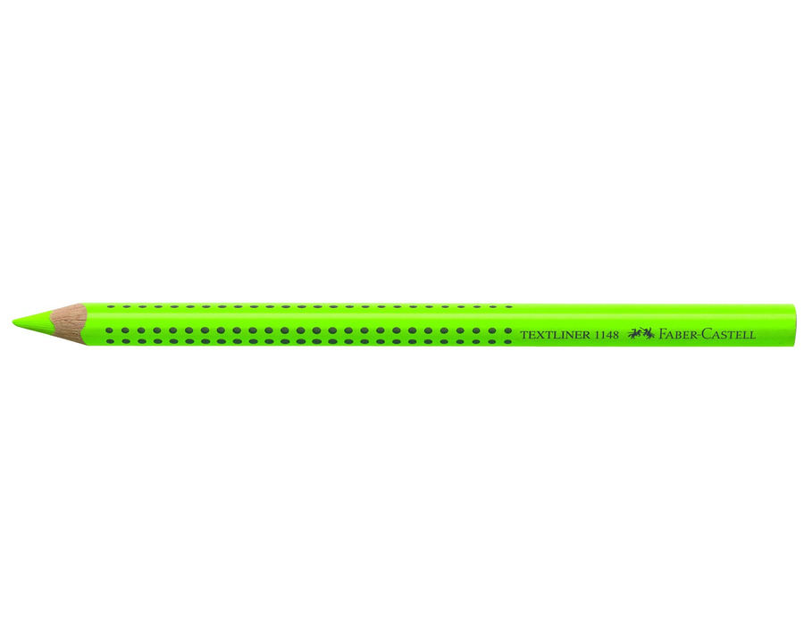 Faber-Castell Textmarker "Jumbo Grip Neon" grün 5,4 mm